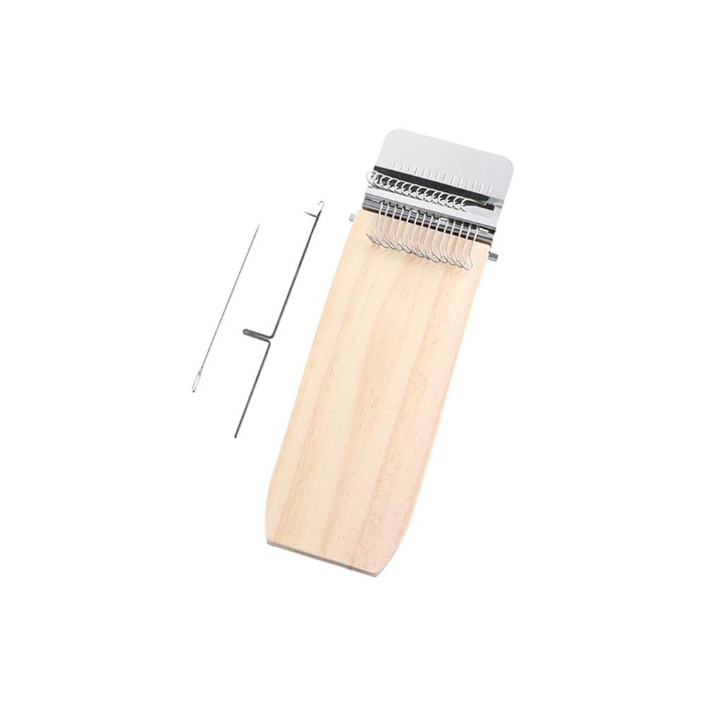 Mini Household Braiding Stitching Mending Patching Weave Tool Darning Machine Textile Tool Loom