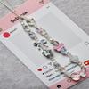 Pvc Butterfly Star Phone Lanyard With Beaded Design For Women And Men