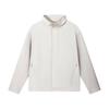 Fila Morandi Milano Series Woven Stand Collar Loose Fit Solid Color Long Sleeve Jacket Men jackets F11M635701F-IV