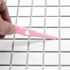 Compact Plastic Bristle Brush for Cleaning Humidifiers, Garlic Presses, Mosquito Killer Lamps