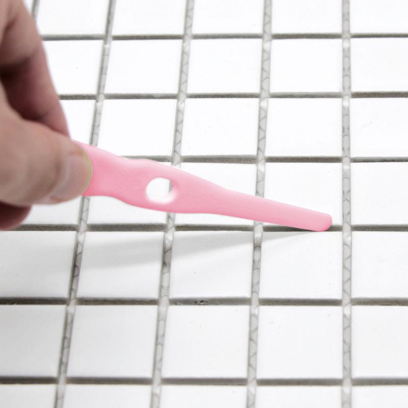 Compact Plastic Bristle Brush for Cleaning Humidifiers, Garlic Presses, Mosquito Killer Lamps