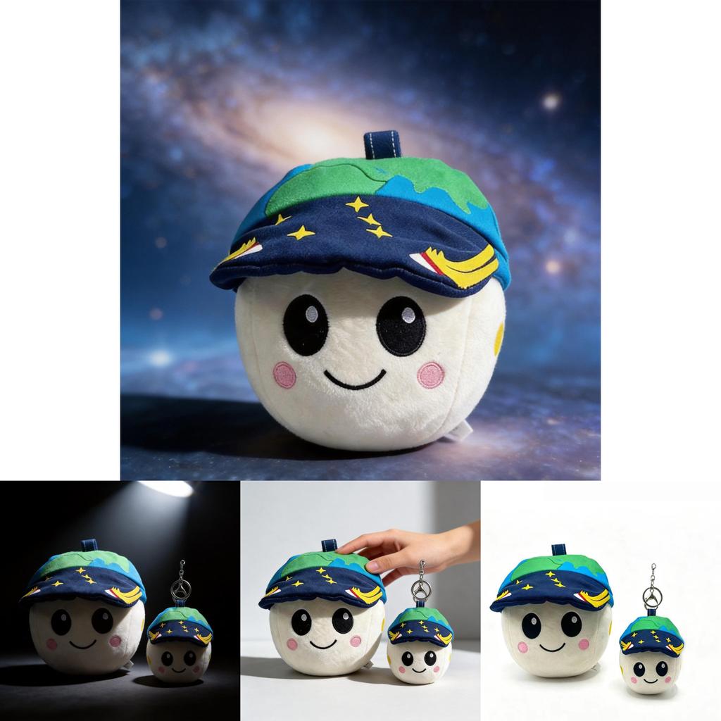 Peluche Artemis II con Cappello Stellato per Collezionisti e Bambini