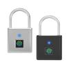 Security Smart Padlock Biometric Intelligent Digital Smart Lock Electronic Luggage Padlocks Fingerprint Smart Padlock