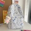 Schoolbag Japanese school bag female ins niche Harajuku graffiti design backpack junior high school college student large capacity backpack female