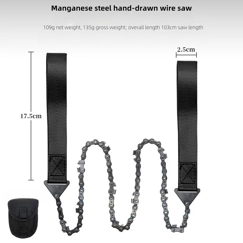 

Аварийный инструмент для кемпинга и пешего туризма, 11 пилообразных инструментов для улицы, ручная пила с застежкой-молнией, садовая лесозаготовительная цепная пила для выживания, портативная