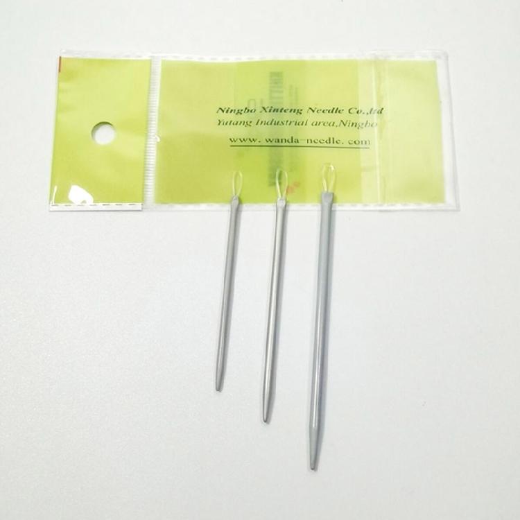 3pcs/set Nylon Wire Knitting Needle Knitter Apparel Sewing and Fabric Art Craft