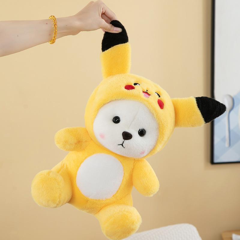 Crossdressing Capibara Unicorn/Panda Teddy Bear Doll Plush Toys Gift For Children