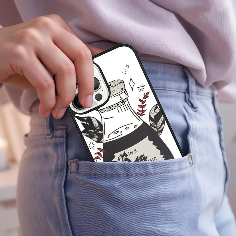 Witchy Goth Magic Phone Case For iPhone 17 Air 15 16e 14 13 Pro Max Coque 12 11 Pro Max PLUS cover