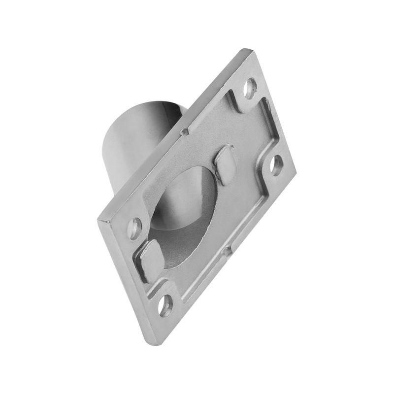 22/25mm Tube Pipe Base 45° Marine 316 Stainless Steel Rectangular Base Handrail Fittings Accessories Boat Hardware