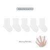 Breathable Summer Cotton Socks for Students - Loose Cuff, Antibacterial & Sweat-Absorbing