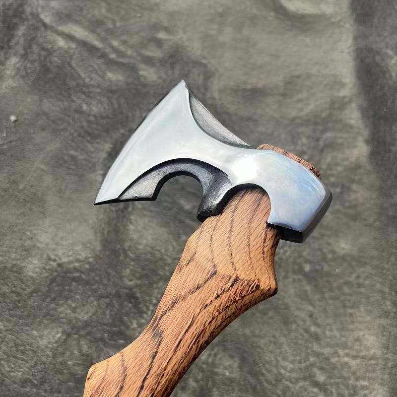 Home Made All Steel Forging Multifunctional Tactical Axe Convenient Manual Tool for Chopping Wood At Home Multi-purpose