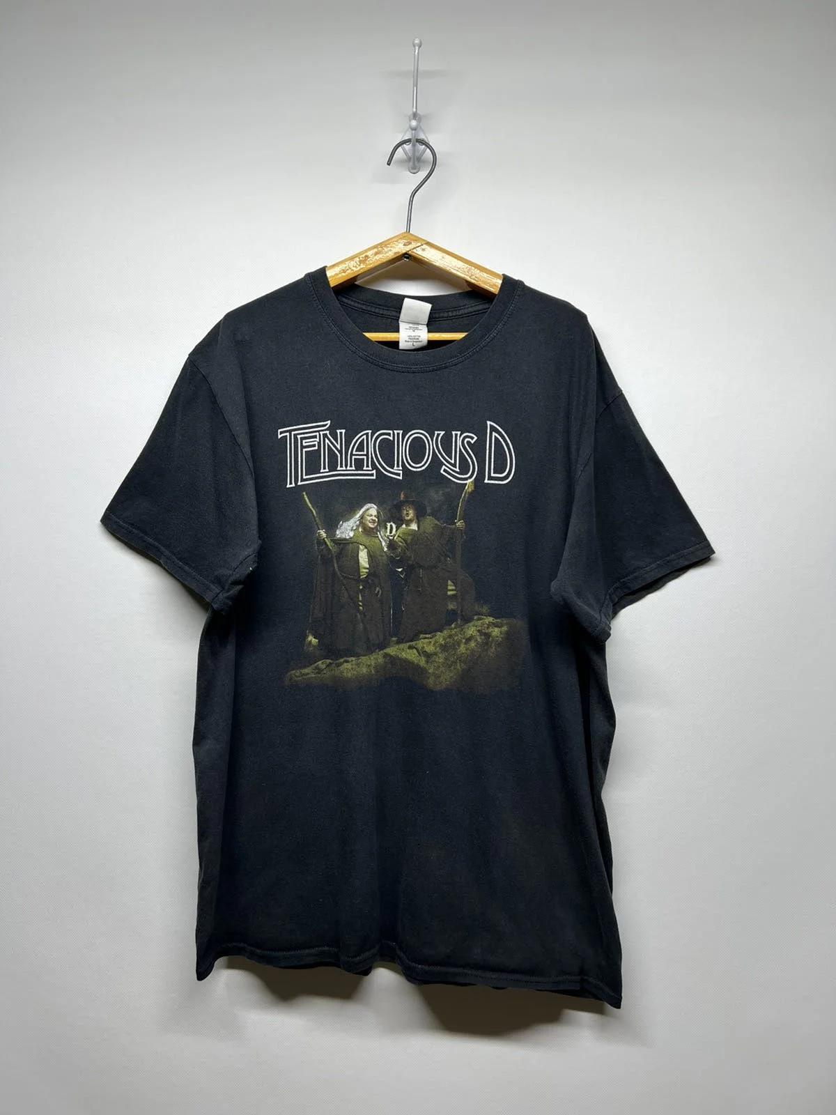 Vintage Y2k Tenacious D Tour 2013 T-Shirt S разноцветный