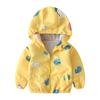 Children's Hooded Jacket Zipper Coat Top for Boys Kids Clothes