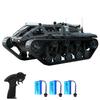 Remote Control  , 2.4GHz All Terrain 360 degrees  Rotating Stunt Toy Vehicle with LED Lights, Off Road Tracked Car Gifts for Boys and Girls
