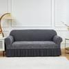 Towel Jacquard Sofa Cover Skirt Elastic Sofa Cover Living Room Combination Non-Slip Elastic Sofa Cover