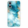 Soft TPU Case for Samsung Galaxy S25 Edge Marble Pattern Printing Phone Cover