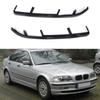 Headlight Lower Molding Trim for E46 4 DOOR 1998-2001 Replacement Front Bumper Filler Retainer Left/Right Side