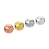 925 Sterling Silver Spacers Bead Accessories Laser Soccer Shaped Bead for Jewelry Making Supplies