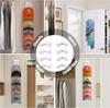 Hat Organizer for Baseball Caps Hat Rack for Wall with Strong Adhesive Hat Hanger Holder Display for Door Closet Cap Organizer Cap Organizer Storage
