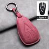 Leather Car Key Case Cover Fob For Changan CS35PLUS CS35 Plus CS55 PLUS CS75 PLUS Eado UNI-T UNI K Oushang X5 X7 EV 2019-2025