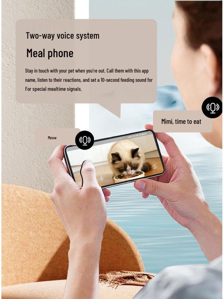 Smart Cat Feeder with Camera and Remote Monitoring