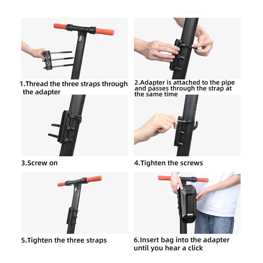 4L Bike Quick Release Bike Front Fork Bag Waterproof Cycle Bag Bicycle Front Bag ElectricScooter Storage Bag Cycle