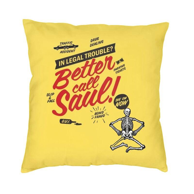 Better Call Saul Cushion Covers Sofa Home Decorative Saul Goodman Square Throw Pillow Case 40x40