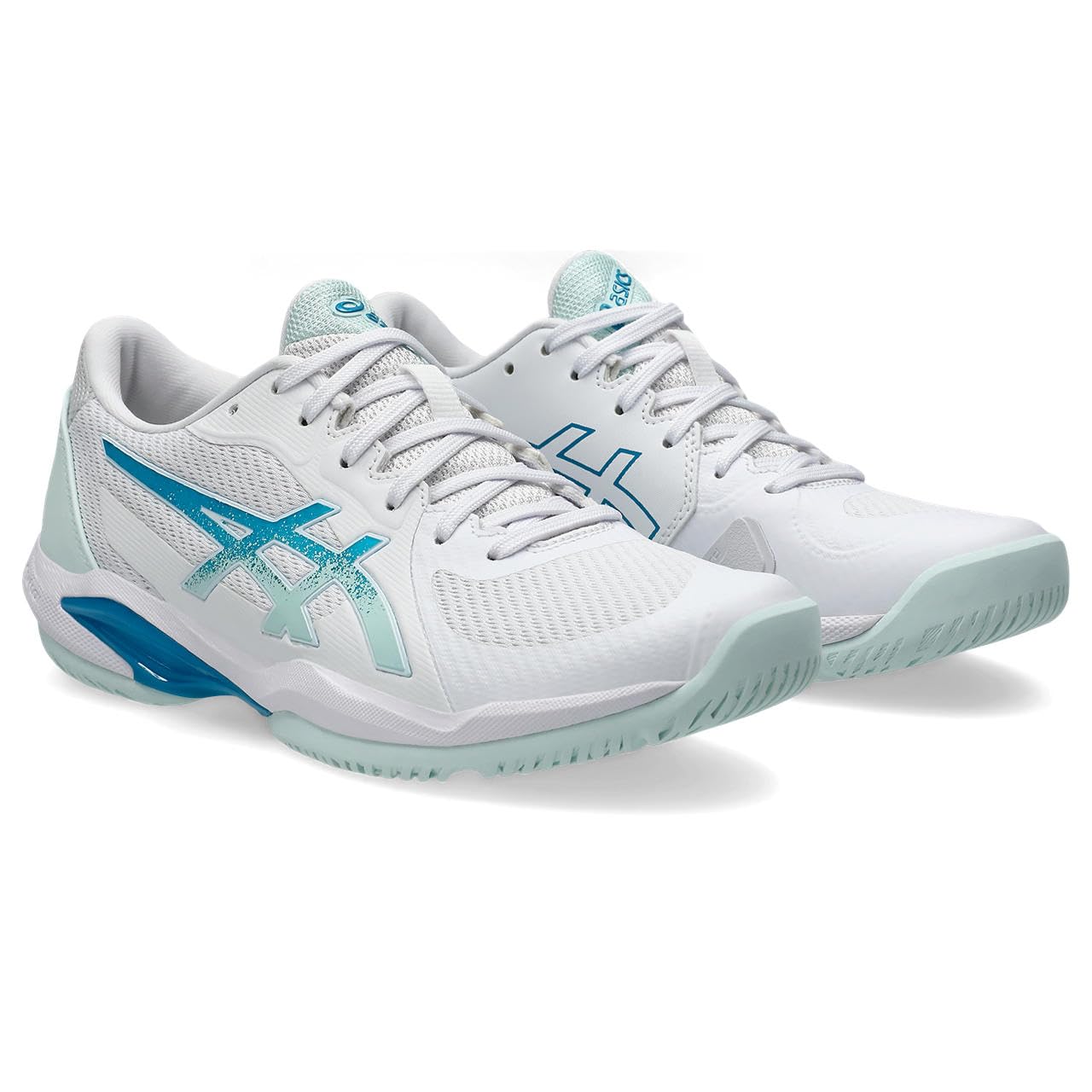 

Теннисные кроссовки SOLUTION SWIFT FF 2 1042A265 Sea [Asics] Женские Белый/Успокаивающий 25.5