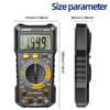 Digital Multimeter Pen Meter USB Charge Voltmeter Auto Ranges Voltage Tester Backlight Flashlight Sensitivity Adjustable