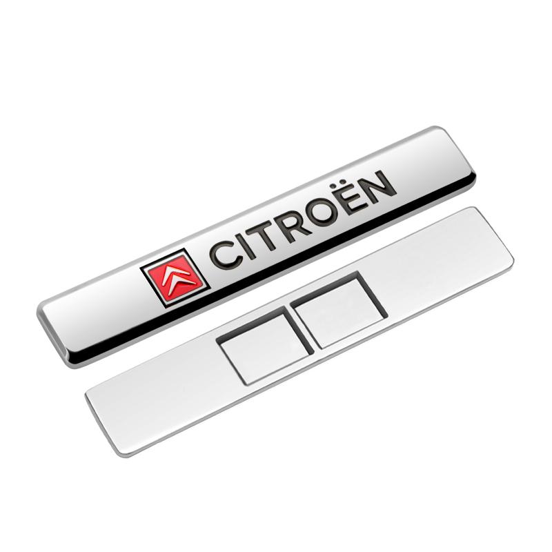 3D Metal Logo Badge Car Styling Stickers Decoration Decal For Citroen C1 C2 C3 Vts C4 Saxo C4L C5 C6 C8 Xsara Picasso Berlingo