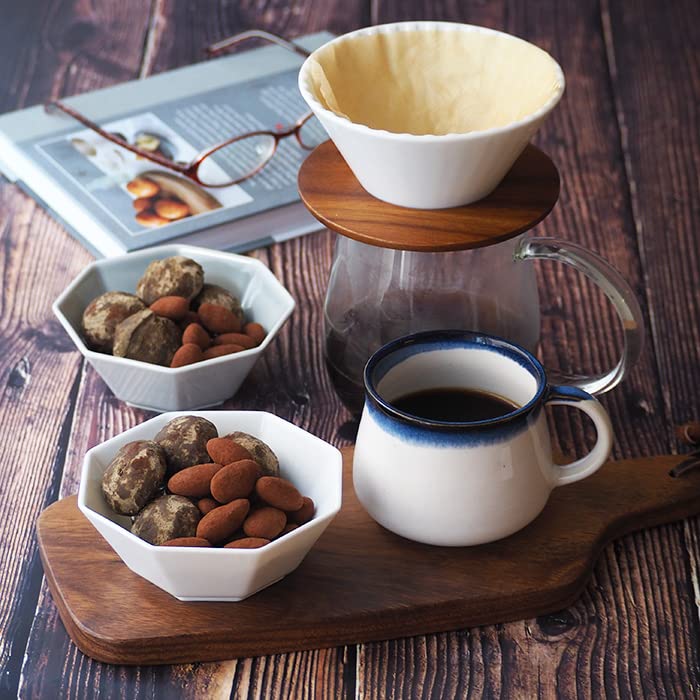 EAST Table Octagonal Small Candy Made In Microwave and Dishwasher Japanese Tableware Bowl, 11cm, Bowl, Pattern, 85-001-04, Japan, Safe,