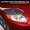 Car Front Headlamp Film Tpu Transparent Protective Film Exterior Headlight Strip Car Sticker For Mitsubishi Eclipse 2006-2011