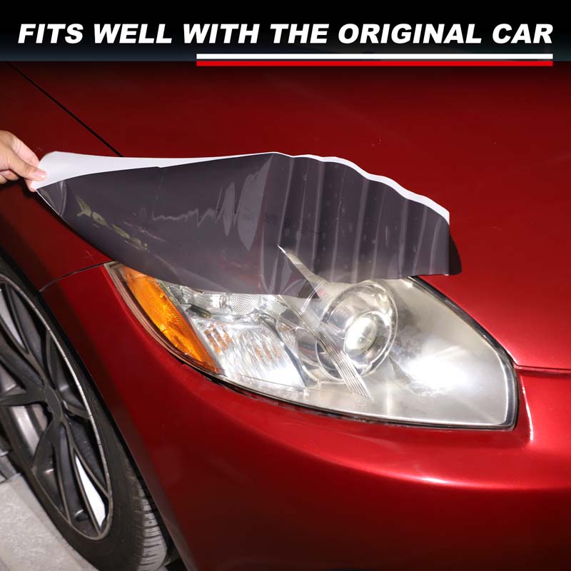 Car Front Headlamp Film Tpu Transparent Protective Film Exterior Headlight Strip Car Sticker For Mitsubishi Eclipse 2006-2011