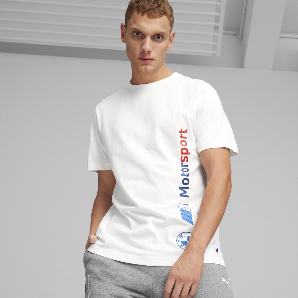Men's Puma BMW MMS LOGO T-shirt White 62415502 R S