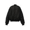 Onitsuka Tiger Denivita Series Minimalist Fashion Windproof Comfortable Soft Pilot Casual Jacket Unisex Jacket Black 2183B496-001
