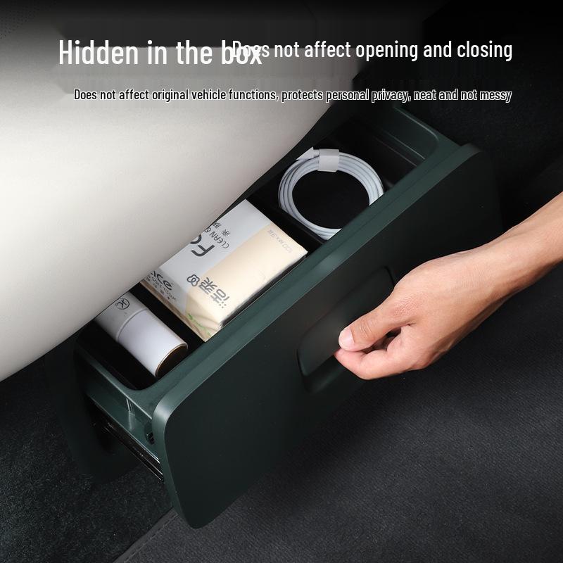 Xiaomi YU7 Rear Seat Storage Box - Waterproof Organizer for Interior Accessories