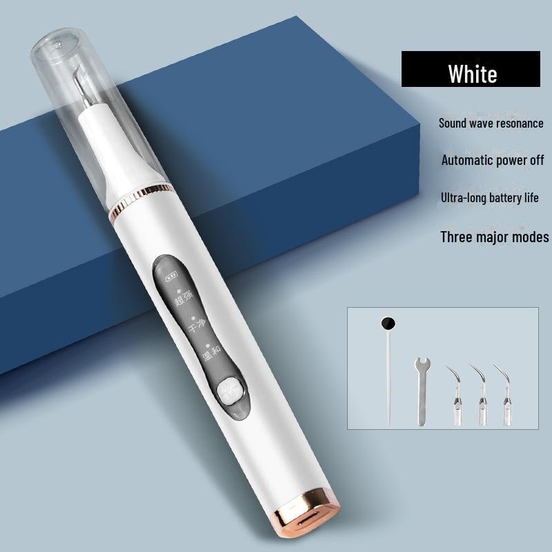 Electric Ultrasonic Tooth Cleaner: Removes Tartar, Smoke Stains, Polishes, and Beautifies Teeth.