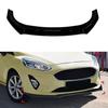 Car Front Bumper Lip Spoiler Diffuser Splitters BodyKit Aprons Cover Guard Trim For Ford Fiesta MK8 Standard Edition 2018-2021
