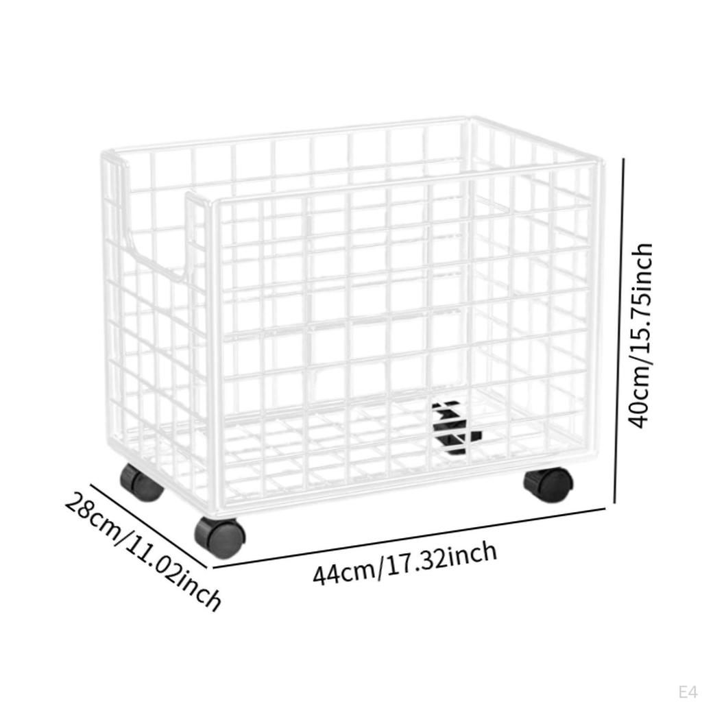 Labor Basket, Linen Basket On The Wheels, Multifunction Organizer of Modern Dirty