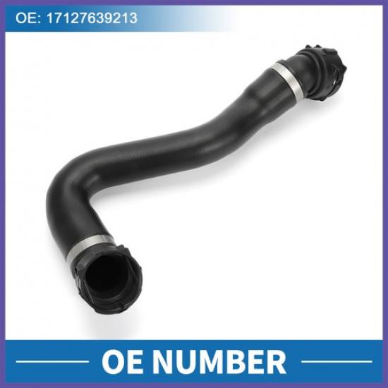 Radiator Hose No.17127639213 for BMW F26 X4 XDrive28i 15-18 Rubber Black 1Pc
