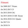 Autocollants Couvre-Serrures de Porte de Voiture pour Citroen C-Elysee C4 C5 C6 Picasso C-Quatre C3 DS3 DS4 DS5 DS6 Protection d'Emblème Décoration