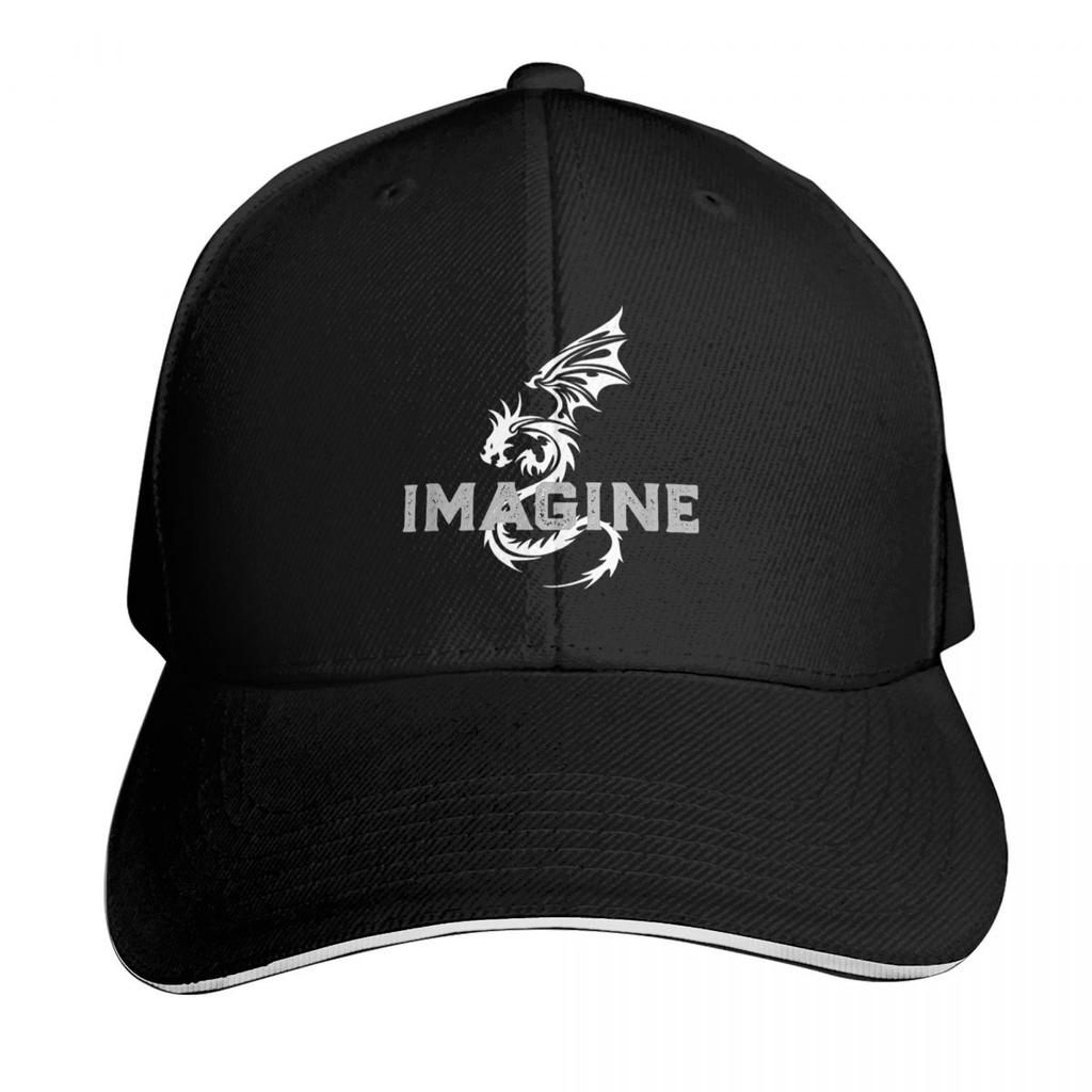 Imagine Dragons Rockband Keps Mode Casual Basebollkepsar Justerbar Hatt Hip Hop Sommar Unisex Basebollkepsar