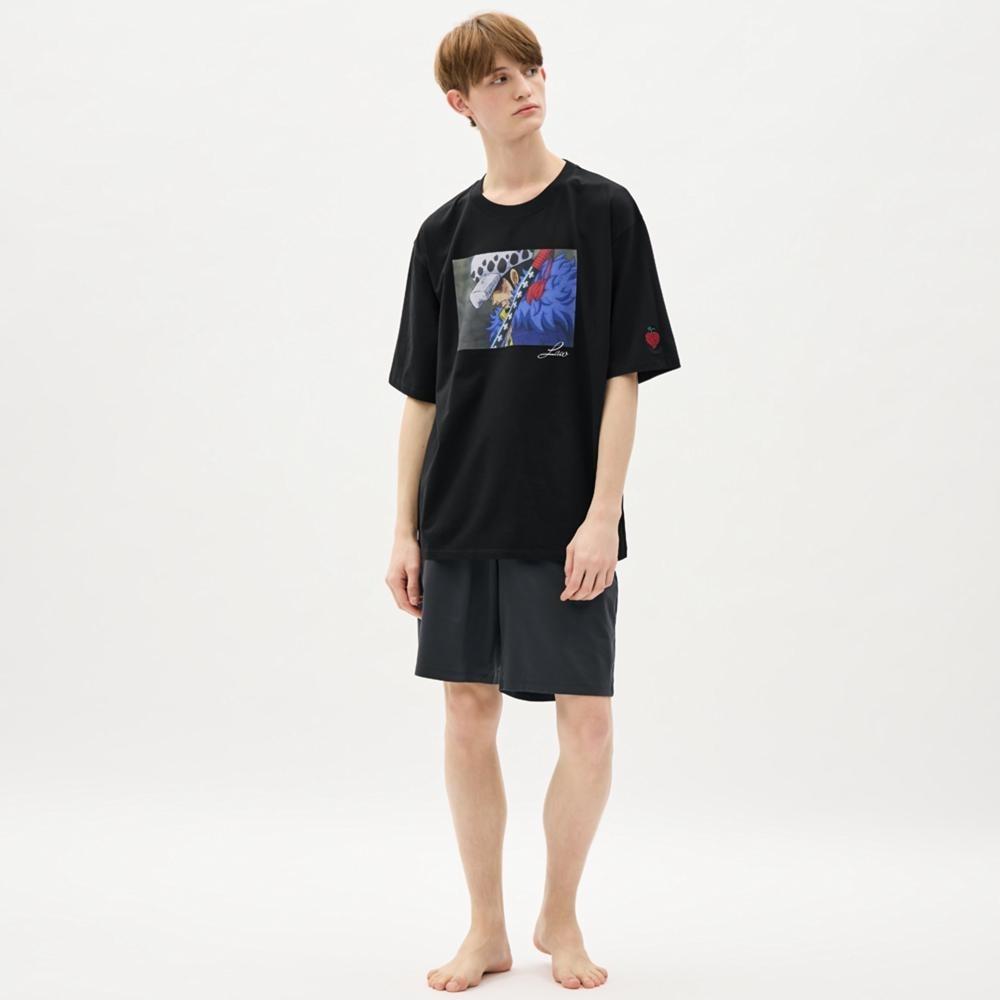 

GU by Uniqlo Dry Lounge Set шорты с короткими рукавами ONE PIECE