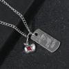 Simple Yet Elegant Silver Chain Necklace Decoration With A Delicate Fruit Shaped Charm