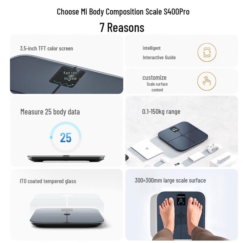 Xiaomi Smart Body Fat Scale S400 Pro (CN version)