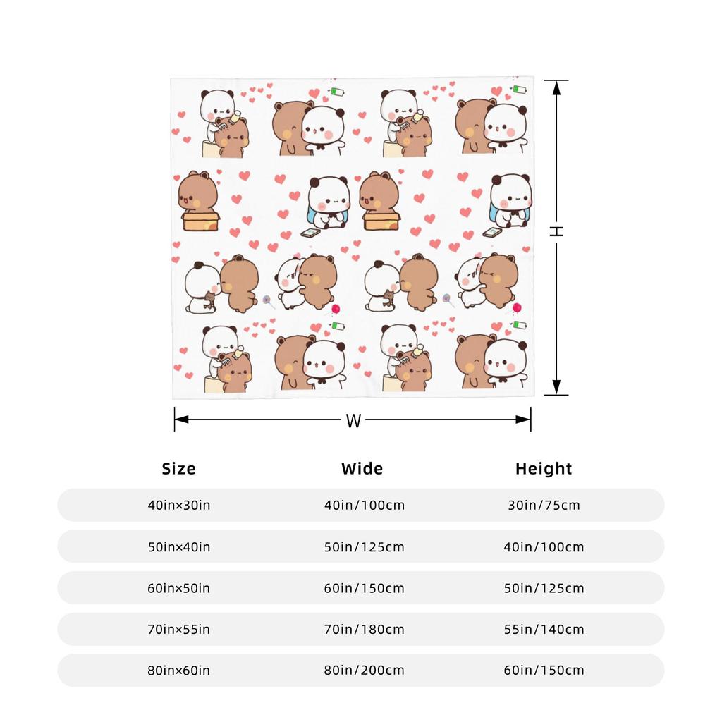 Bubu Dudu Sleep Blankets  Flannel Throw Blanket Home Couch Decoration Ultra-Soft Warm Bedspreads