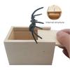 Funny Surprise Joke Prank Happy Box Wooden Spider Box Toys And Other Scary Toys Target Adult Boy April Fool Festival Party Props