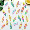 Flower Themed Surfboard Confetti Birthday Party Decoration Props Throwing