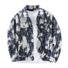 Foreign Trade Surplus High Street Fashion Denim Jacket for Men, Autumn Design, Loose Casual Long-Sleeve Printed Shirt