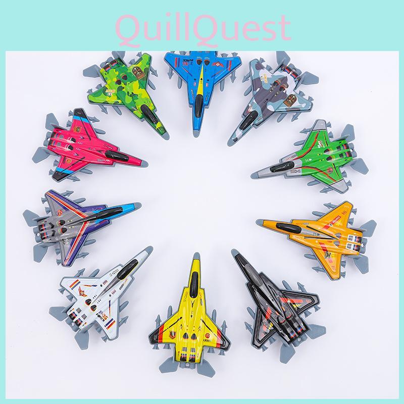 Classic Plastic Inertia Battle Plane Toy For Children Educational Activities And Gifts